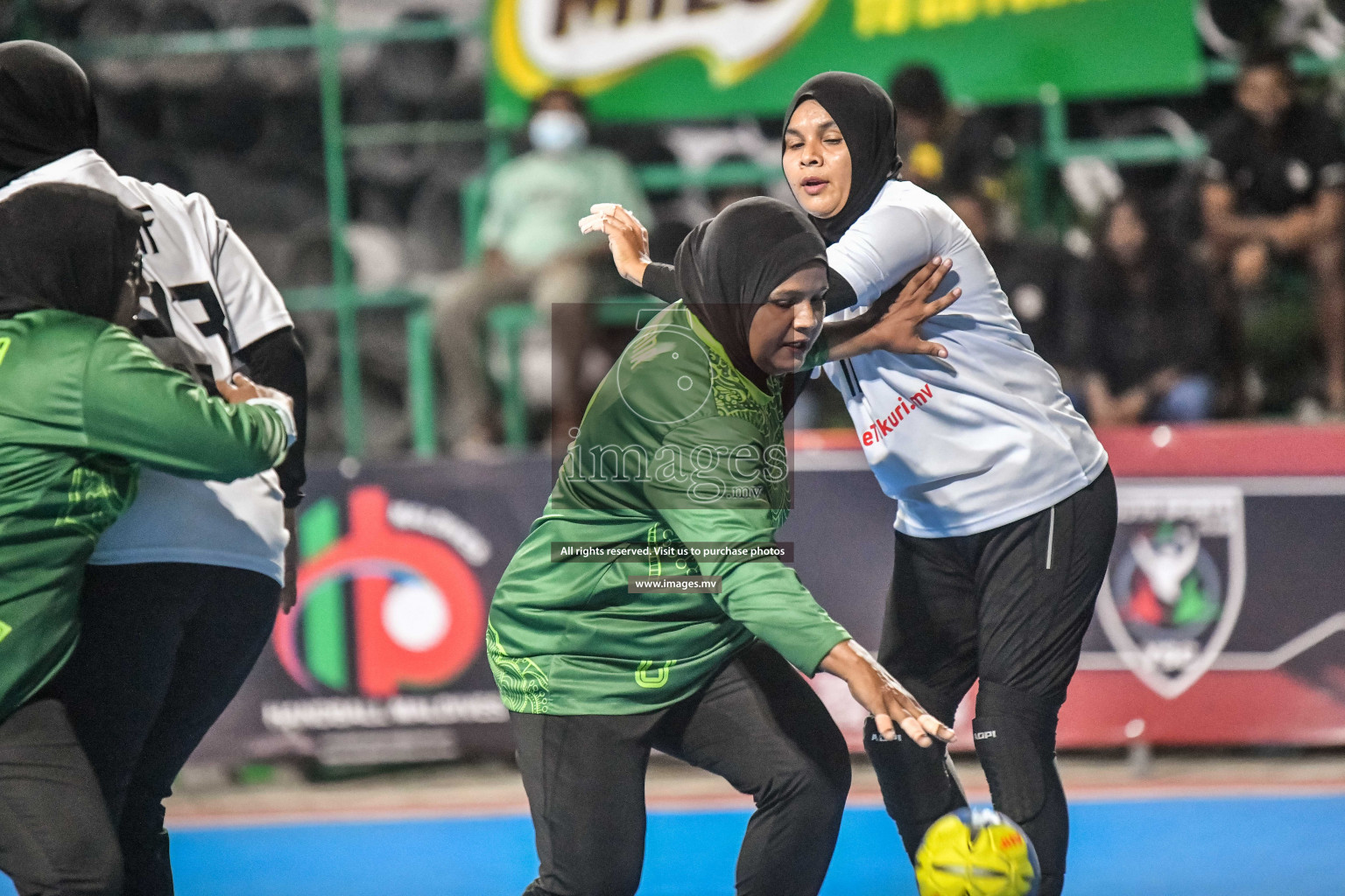 Day 5 of Milo 6th Inter Office Handball Tournament 2022 - Photos by Nausham Waheed