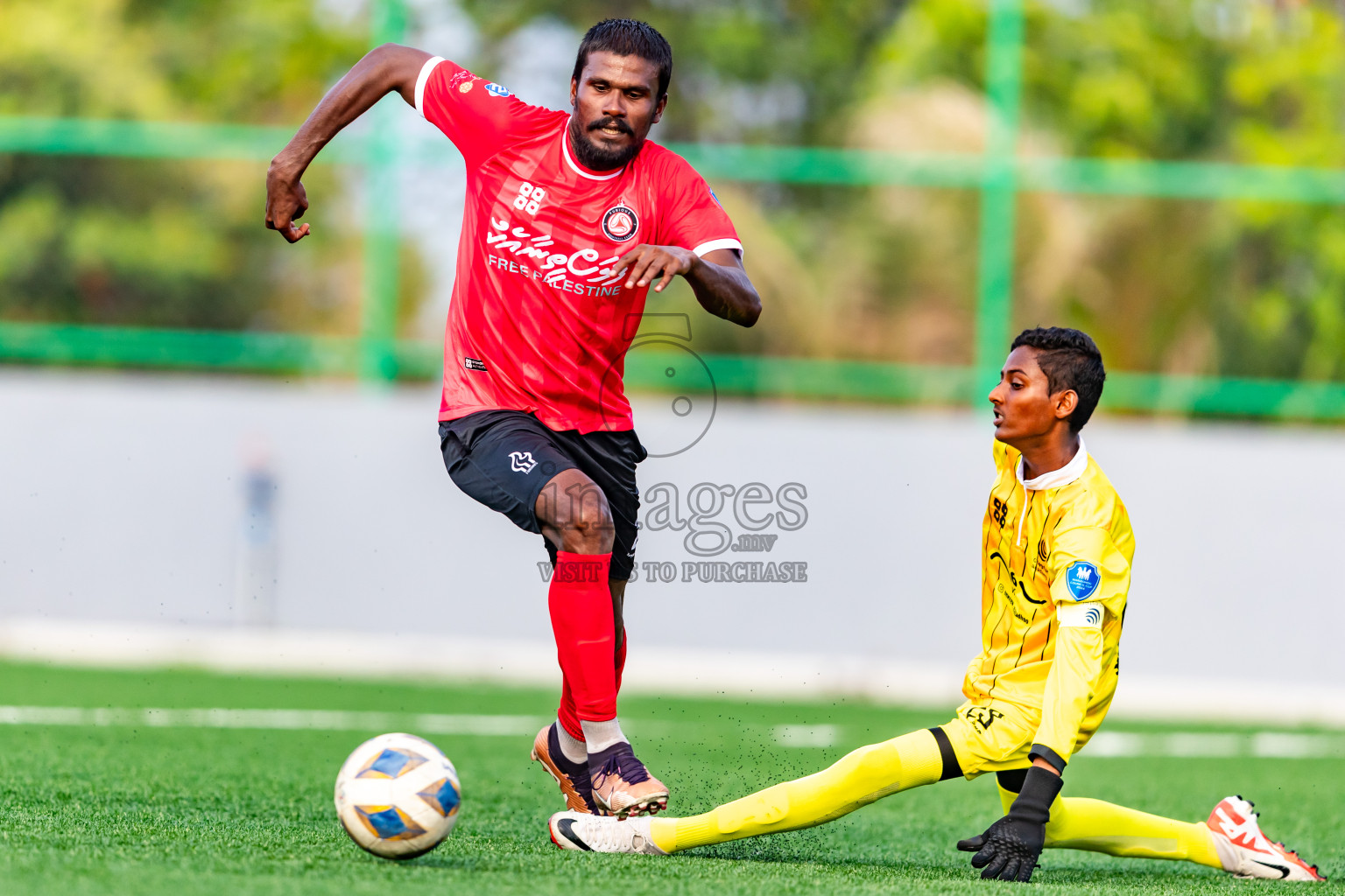 Furious FC vs Chester Academy from Manadhoo Council Cup 2024 in N Manadhoo Maldives on Thursday, 22nd February 2023. Photos: Nausham Waheed / images.mv