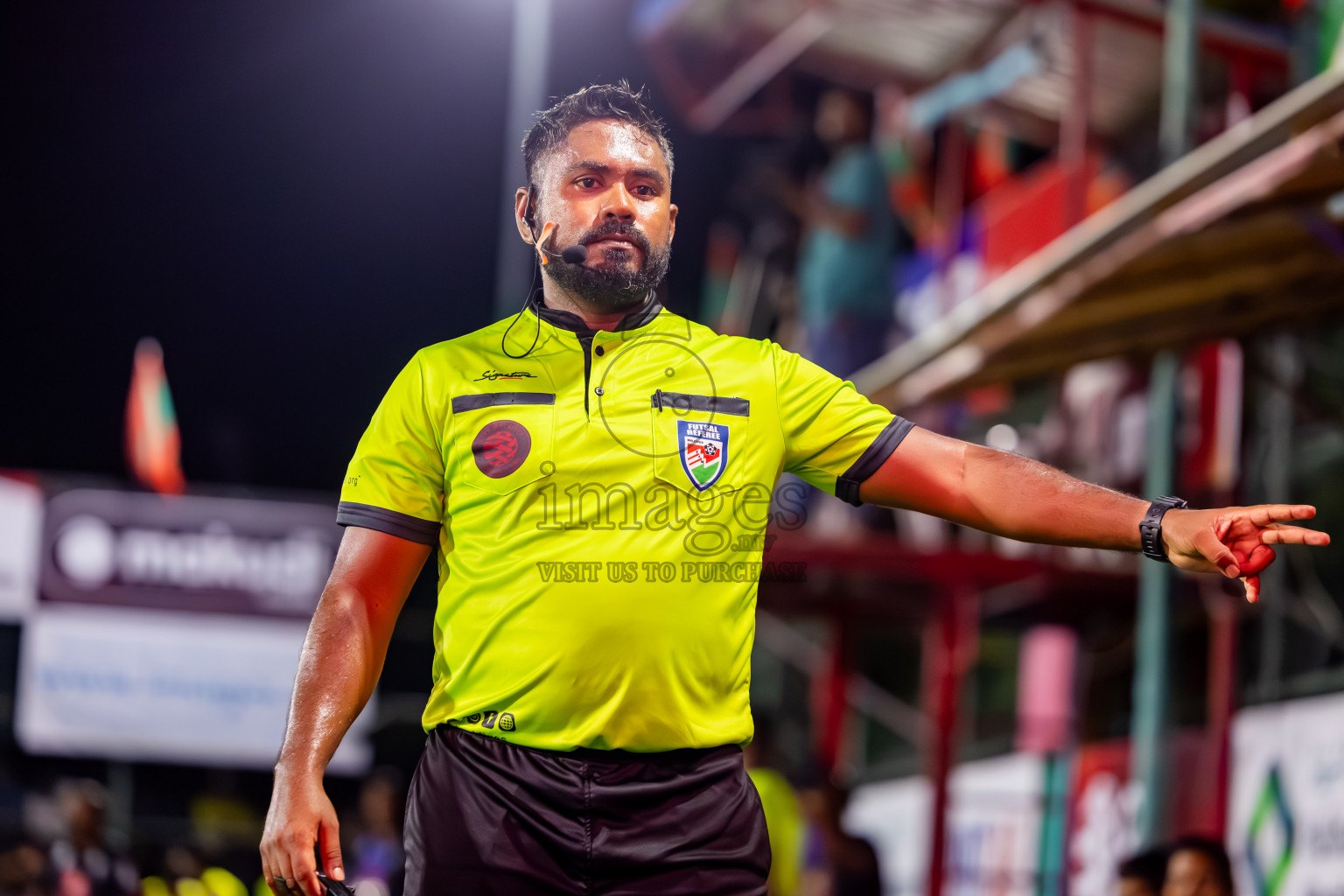 BML vs GRC in Day 6 of Club Maldives Cup 2025 was held in Rehendhi Futsal Ground, Hulhumale', Maldives on Saturday, 4th October 2025. Photos: Nausham Waheed / images.mv