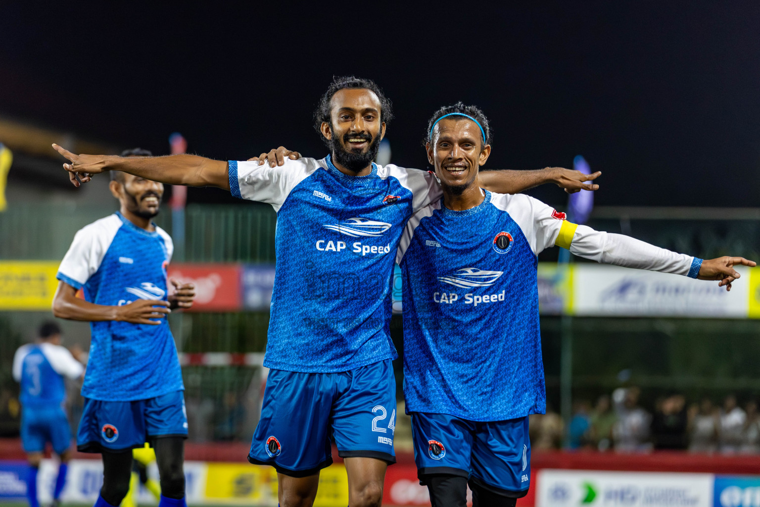 M Mulah vs M Maduvvari in Day 19 of Golden Futsal Challenge 2024 was held on Friday, 2nd February 2024 in Hulhumale', Maldives Photos: Nausham Waheed / images.mv