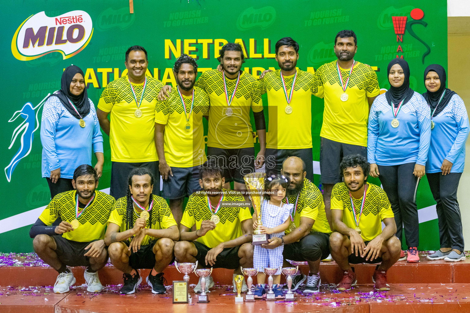 Kulhudhuffushi Youth & R.C vs Club Matrix in the Finals of Milo National Netball Tournament 2021 held on 4th December 2021 in Male', Maldives Photos: Ismail Thoriq, Maanish / images.mv