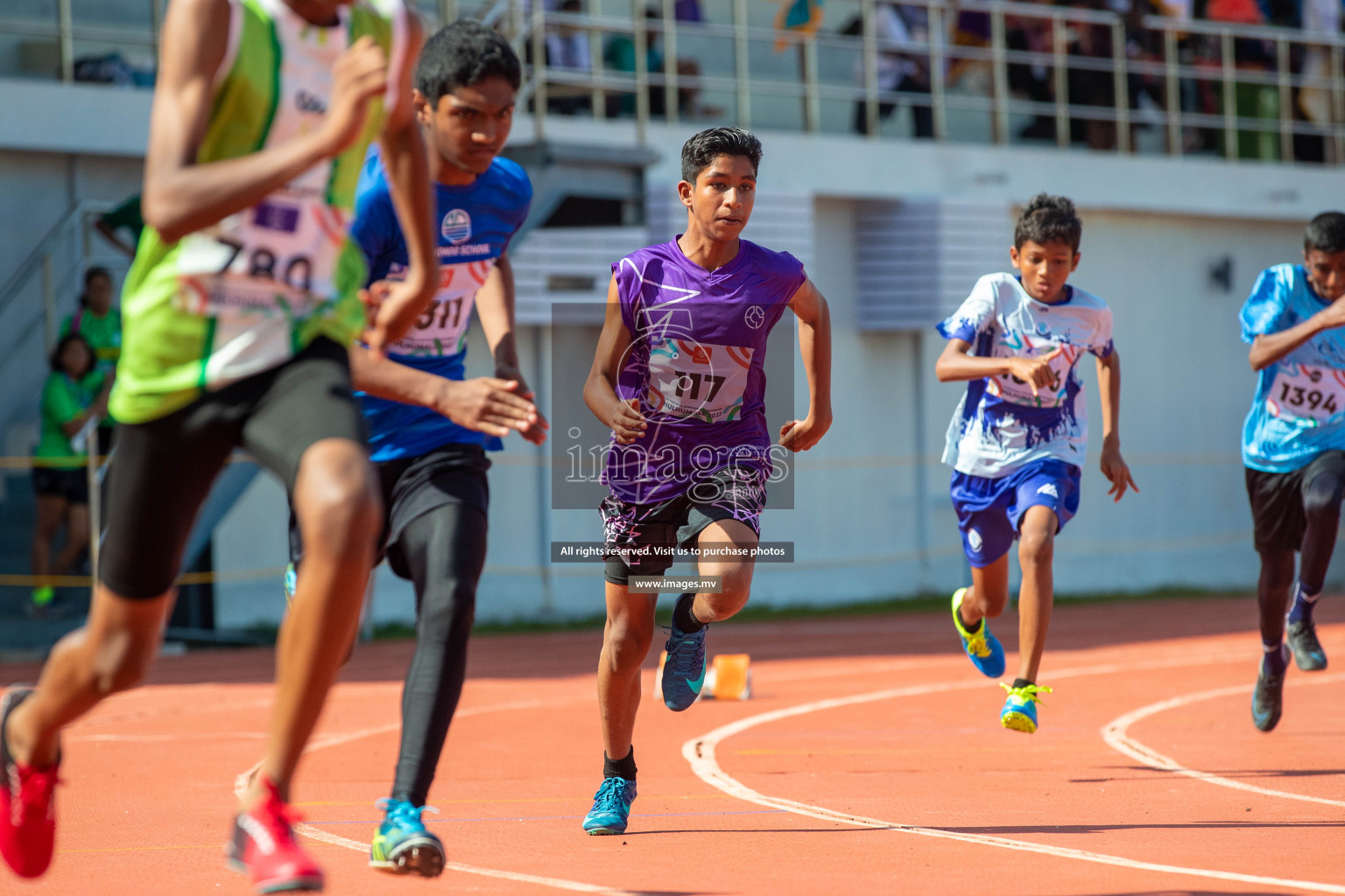 Day three of Inter School Athletics Championship 2023 was held at Hulhumale' Running Track at Hulhumale', Maldives on Tuesday, 16th May 2023. Photos: Nausham Waheed / images.mv