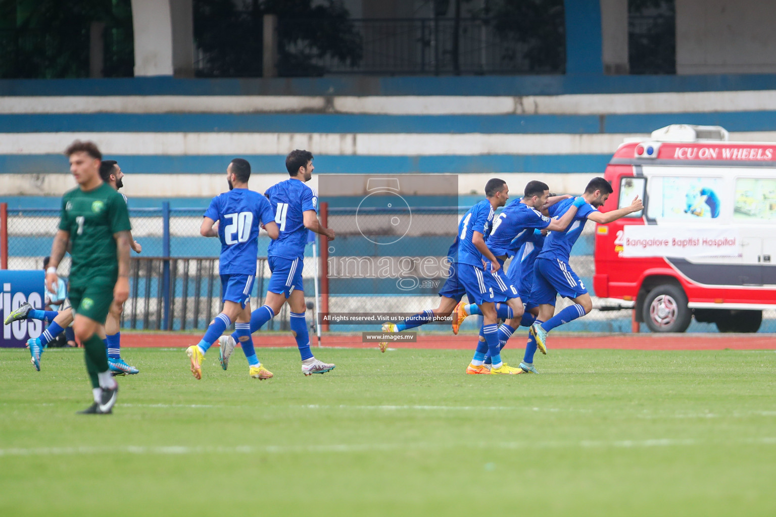 Pakistan vs Kuwait in SAFF Championship 2023 held in Sree Kanteerava Stadium, Bengaluru, India, on Saturday, 24th June 2023. Photos: Nausham Waheed, Hassan Simah / images.mv