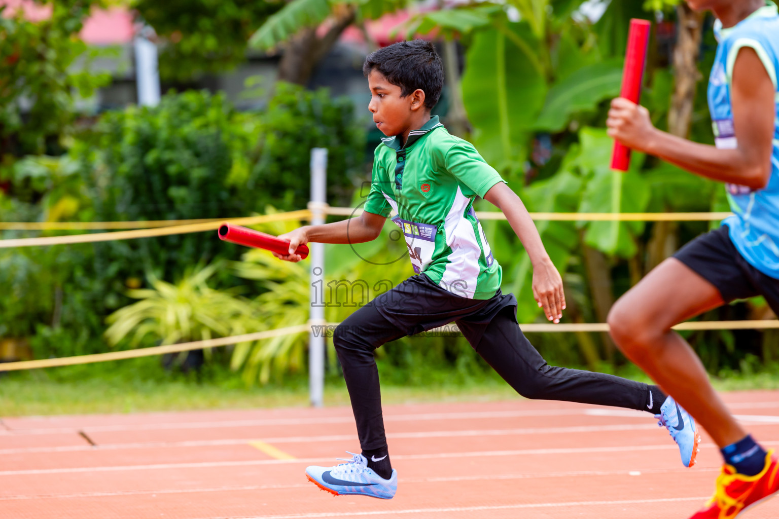 Day 5 of MWSC Interschool Athletics Championships 2024 held in Hulhumale Running Track, Hulhumale, Maldives on Wednesday, 13th November 2024. Photos by: Nausham Waheed / Images.mv