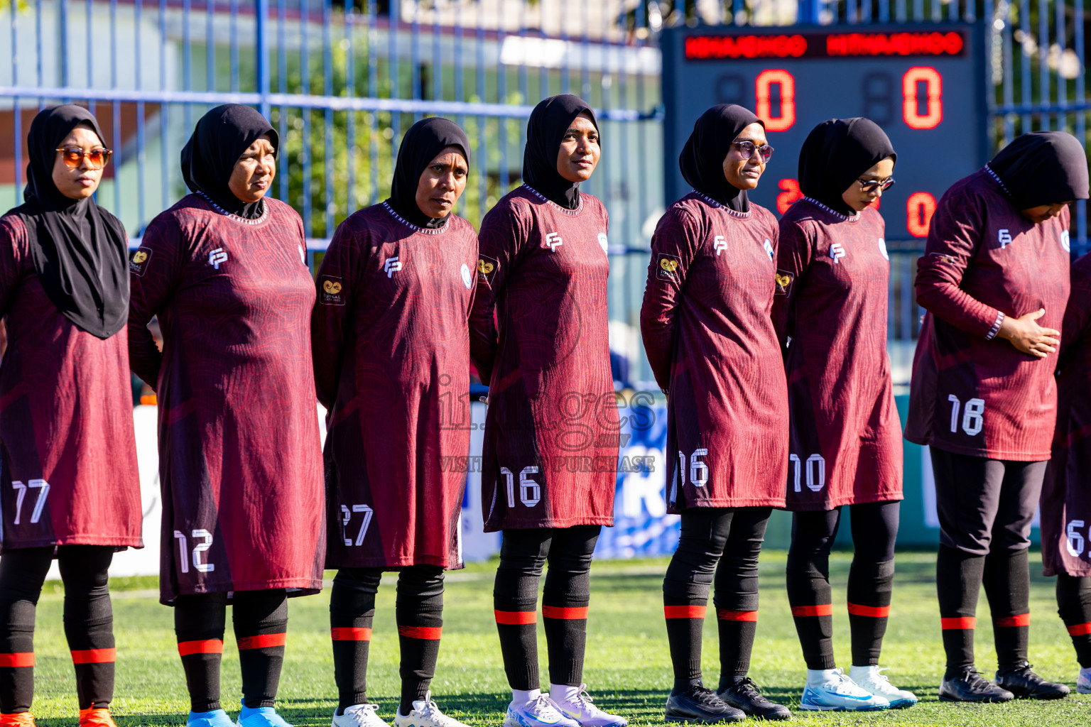 Kihaadhoo vs Hithaadhoo in Day 3 of Better in Baa Futsal Fiesta 2025 Woman's division held in B. Eydhafushi, Maldives on Friday, 7th November 2025. Photos: Nausham Waheed / images.mv