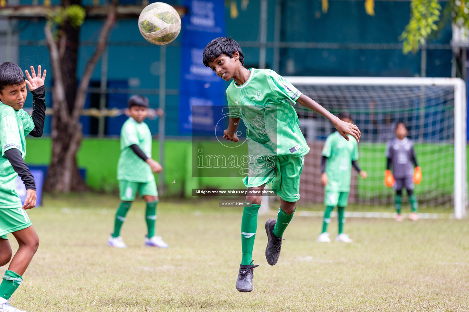 Day 2 of Nestle kids football fiesta, held in Henveyru Football Stadium, Male', Maldives on Thursday, 12th October 2023 Photos: Nausham Waheed/ Shuu Abdul Sattar Images.mv