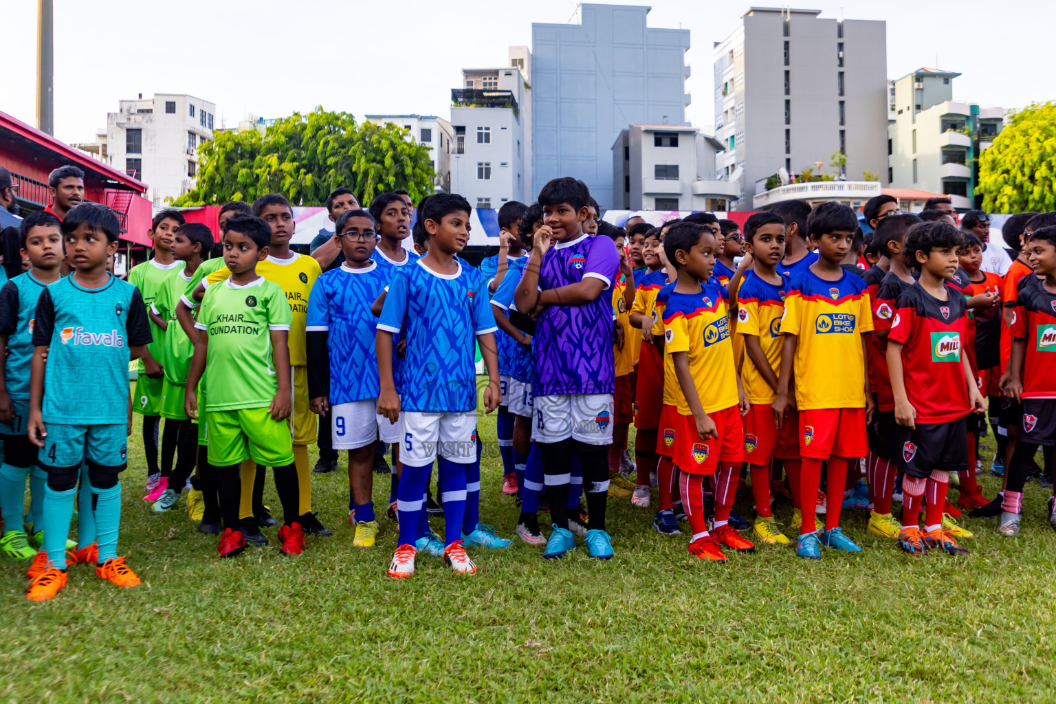 Day 2 of Under 10 MILO Academy Championship 2024 was held at National Stadium in Male', Maldives on Saturday, 27th April 2024. Photos: Nausham Waheed / images.mv