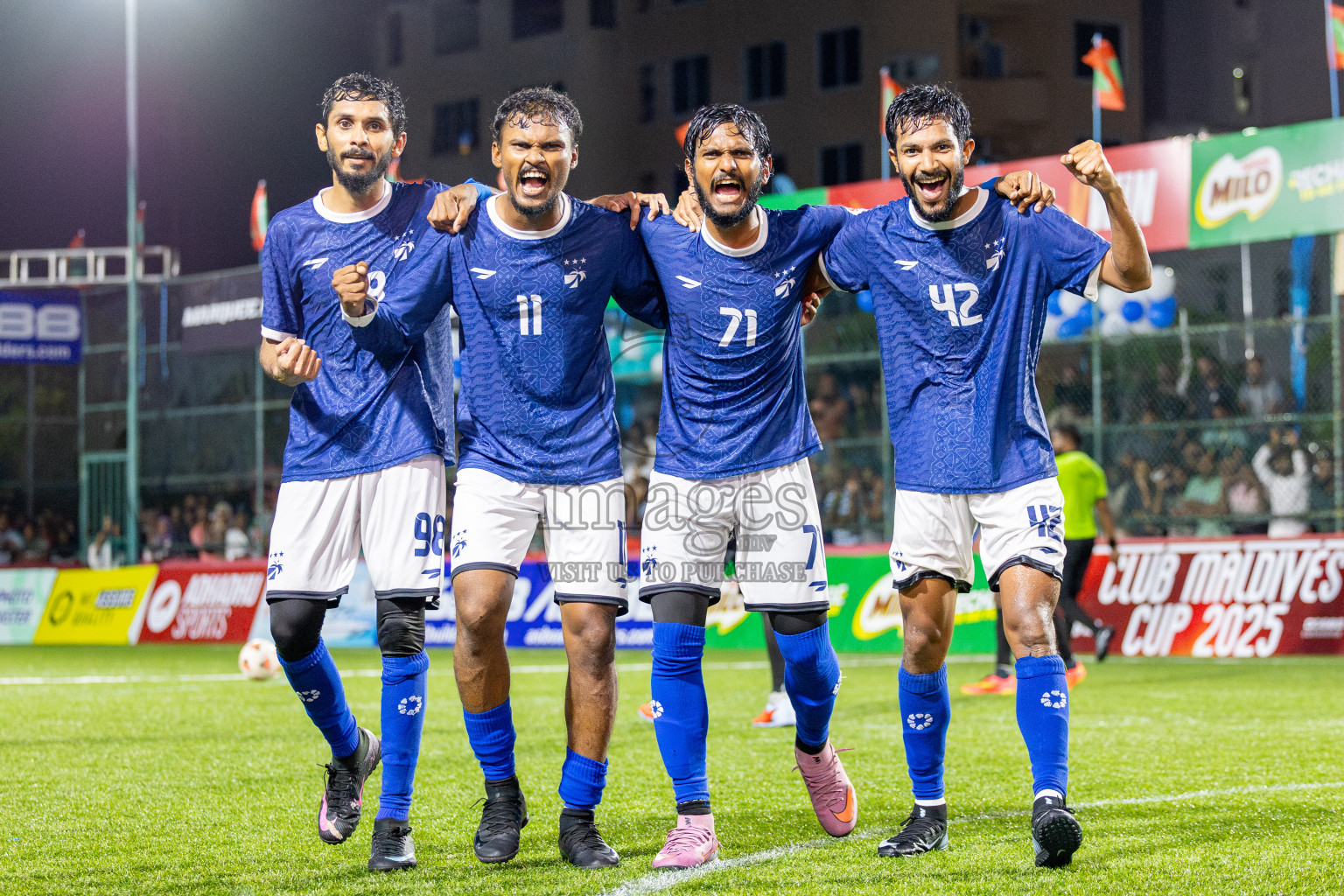 Club TTS vs MACL in Day 13 of Club Maldives Cup 2025 was held in Rehendhi Futsal Ground, Hulhumale', Maldives on Monday, 13th October 2025.
Photos: Ismail Thoriq / images.mv