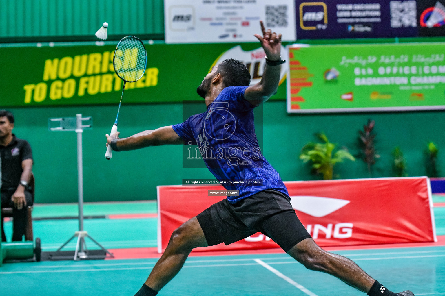 Final of 6th Office Company Badmintion Championship held in Male', Maldives Photos: Nausham Waheed / Images.mv