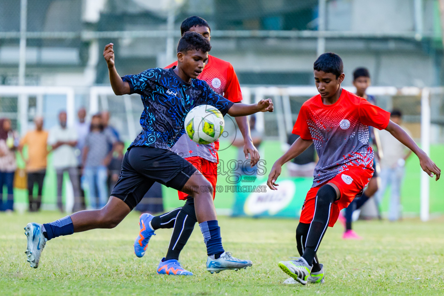 Day 1 of MILO Academy Championship 2024 held in Henveyru Stadium, Male', Maldives on Thursday, 31st October 2024. Photos by Nausham Waheed / Images.mv