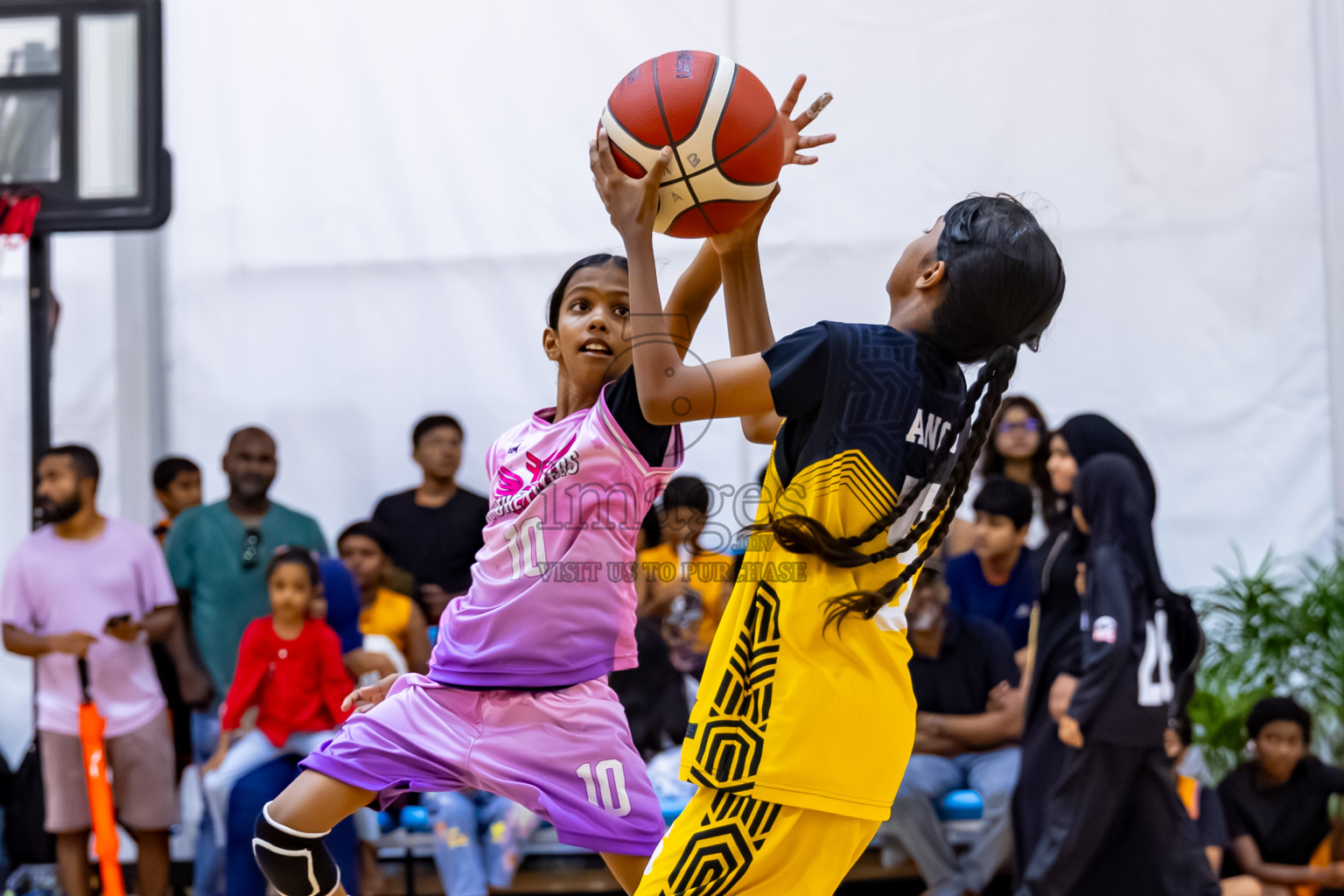 Day 2 of Milo 5 x 5 Junior Challenge 2025 - Basketball tournament held in Basketball Training Center, Male', Maldives on Friday, 10th October 2025. Photos by: Nausham Waheed / Images.mv