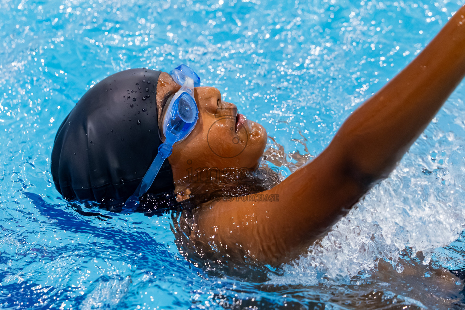Day 1 of BML 6th National Kids Swimming Kids Festival 2025 held in Hulhumale', Maldives on Monday, 3rd November 2025. Photos: Nausham Waheed / images.mv