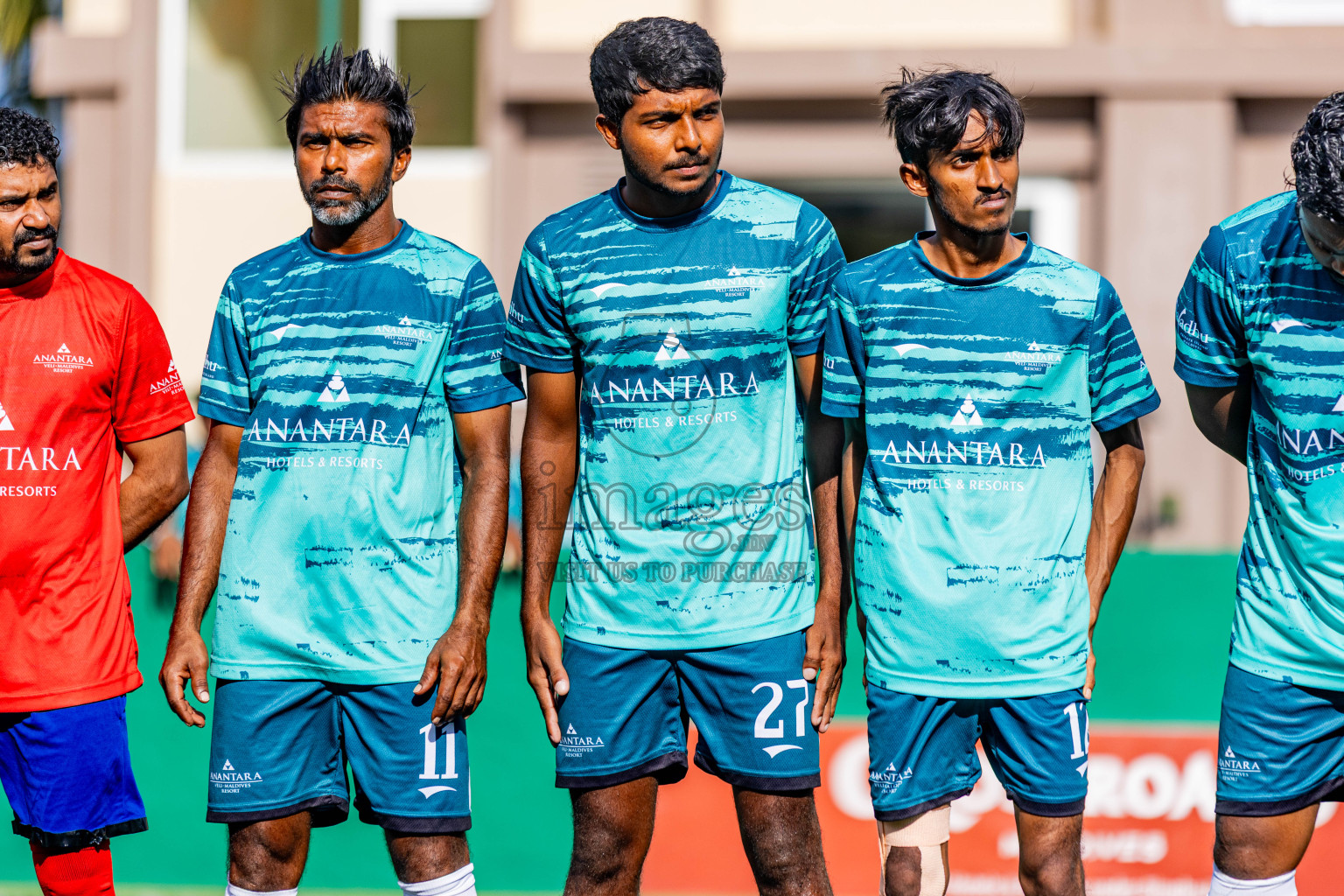 The Marina vs Anantara in Resort League 2025 (South Male Zone) was held on Sunday, 28th September 2025 in Crossroads's Maldives, Photos: Areef Adam / images.mv