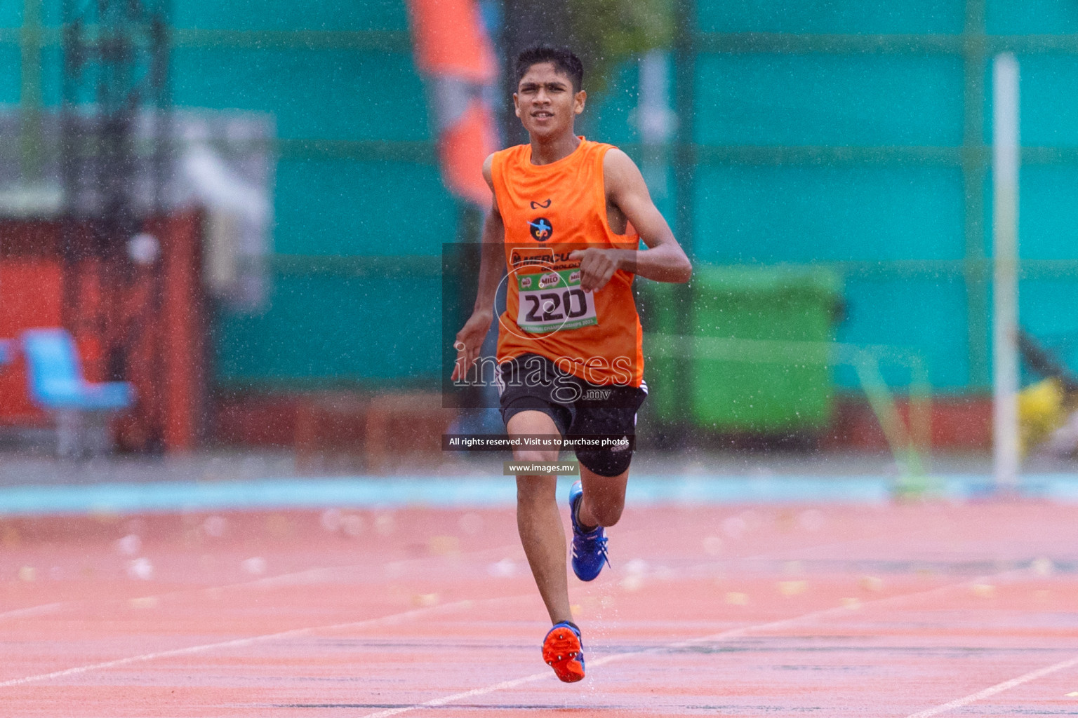 Day 2 of National Athletics Championship 2023 was held in Ekuveni Track at Male', Maldives on Friday, 24th November 2023. Photos: Nausham Waheed / images.mv