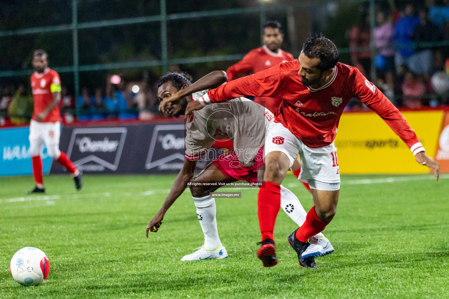 Team MCC vs Maldivian in Club Maldives Cup 2022 was held in Hulhumale', Maldives on Thursday, 13th October 2022. Photos: Ismail Thoriq/ images.mv