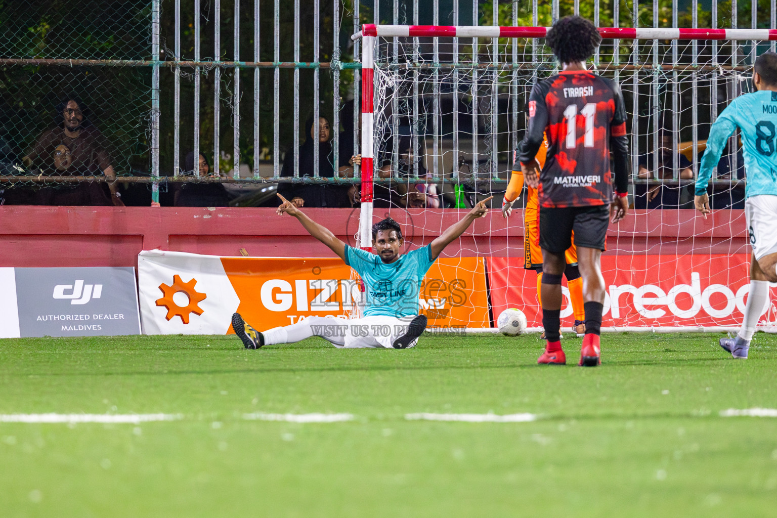 AA Mathiveri vs ADh Maamigili on Day 34 of Golden Futsal Challenge 2024 was held on Monday, 19th February 2024, in Hulhumale', Maldives
Photos: Mohamed Mahfooz Moosa / images.mv