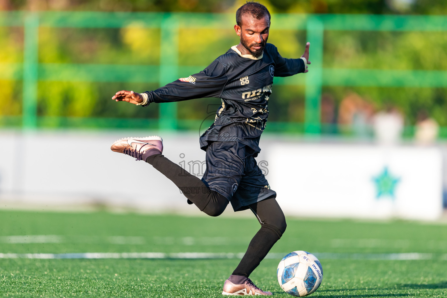 Furious FC vs JT Sports from Manadhoo Council Cup 2024 in N Manadhoo Maldives on Saturday, 24th February 2023. Photos: Nausham Waheed / images.mv