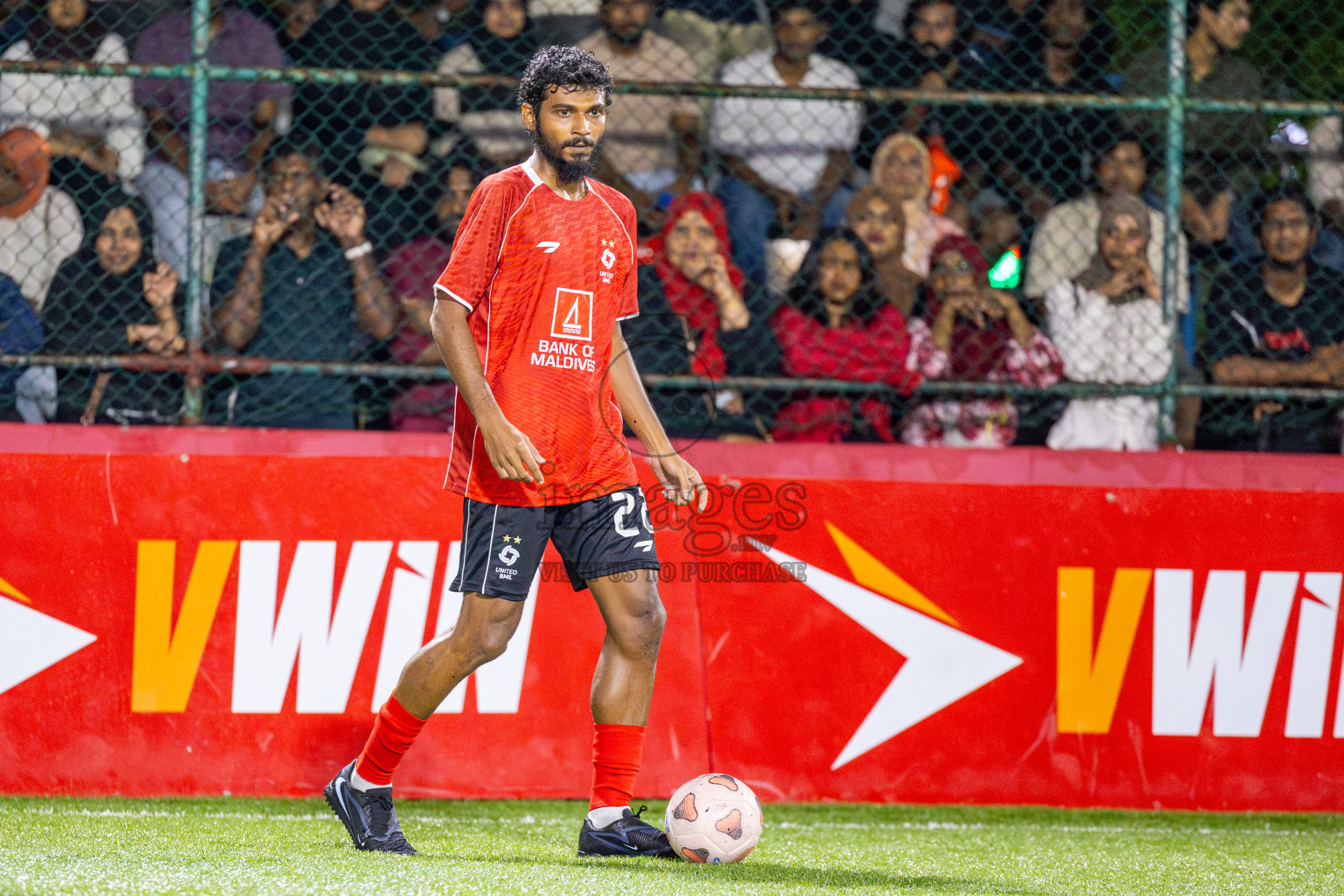 BML vs Club TTS in Day 9 of Club Maldives Cup 2025 was held in Rehendhi Futsal Ground, Hulhumale', Maldives on Thursday, 9th October 2025. Photos: Ismail Thoriq / images.mv