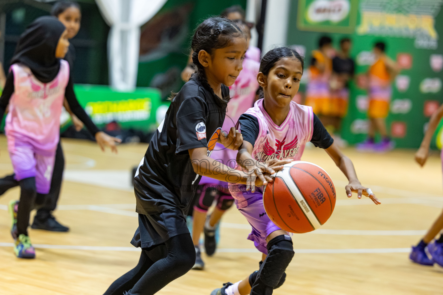 Milo 5 x 5 Junior Challenge 2025 - Basketball tournament held in Basketball Training Center, Male', Maldives on Thursday, 09th October 2025. 
Photo by: Hassan Simah / Images.mv