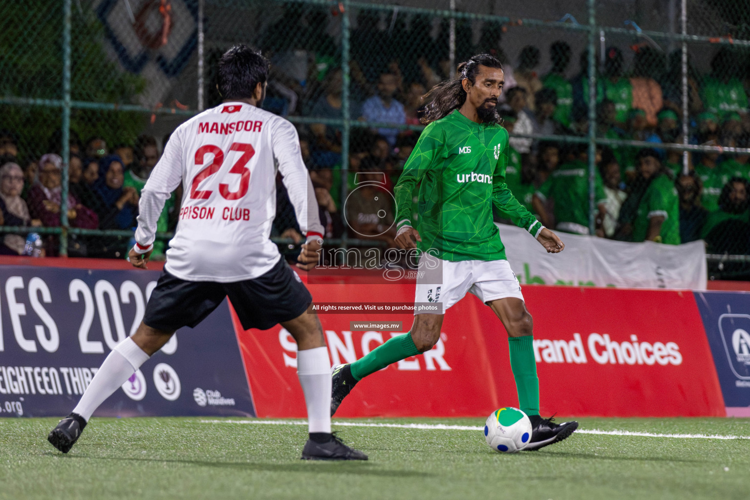 Club Urbanco vs Prison Club in Club Maldives Cup 2023 held in Hulhumale, Maldives, on Thursday, 04th August 2023 
Photos: Raaif Yoosuf / images.mv