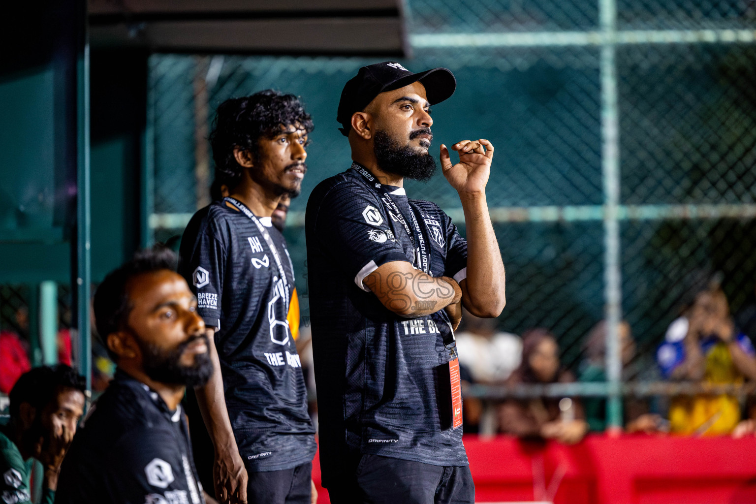 Th Thimarafushi vs Th Dhiyamigili in Day 10 of Golden Futsal Challenge 2025 was held on Tuesday, 14th January 2025, in Hulhumale', Maldives Photos: Nausham Waheed / images.mv