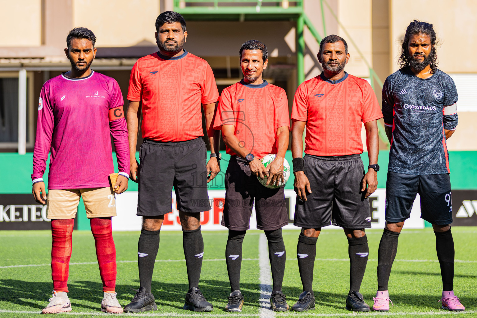 Taj Exotica vs The Marina in Resort League 2025 (South Male Zone) day 7 was held on Saturday, 4th October 2025 in Crossroads's Maldives, Photos: Areef Adam / images.mv