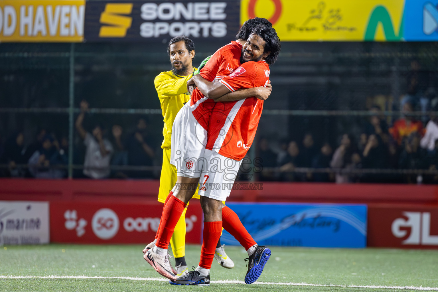 HA Ihavandhoo vs HA Muraidhoo in Day 5 of Golden Futsal Challenge 2025 on Thursday, 9th January 2025, in Hulhumale', Maldives
Photos: Ismail Thoriq / images.mv