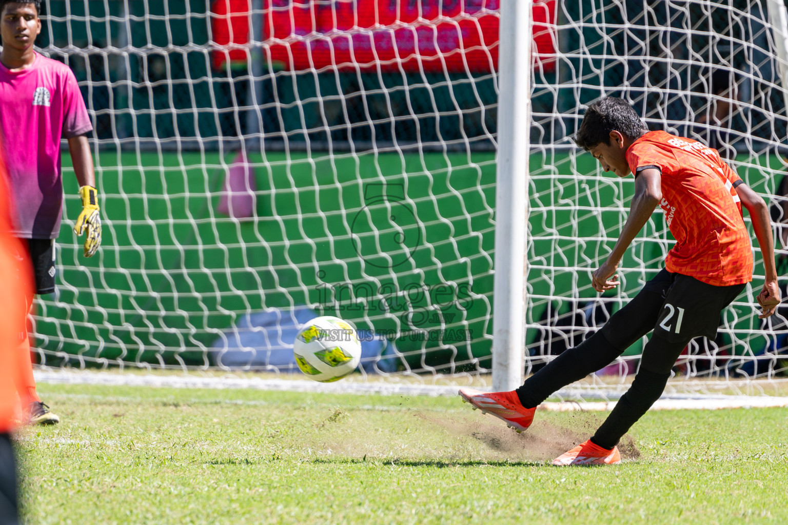 Day 3 of MILO Academy Championship 2024 (U-14) was held in Henveyru Stadium, Male', Maldives on Saturday, 2nd November 2024.
Photos: Hassan Simah / Images.mv