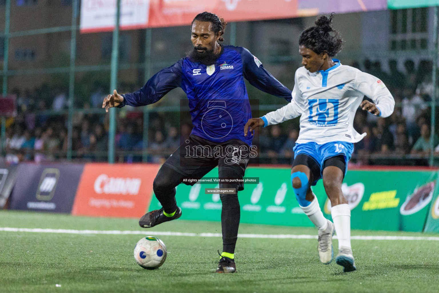 Team Fenaka vs Club AVSEC in Club Maldives Cup 2023 held in Hulhumale, Maldives, on Tuesday, 18th July 2023 Photos: Nausham Waheed / images.mv