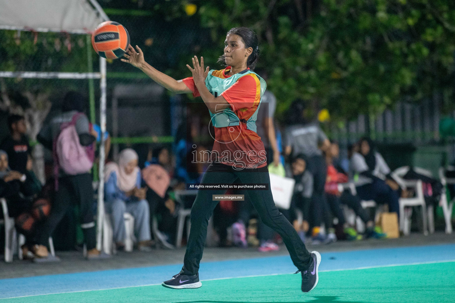 Day 6 of 20th Milo National Netball Tournament 2023, held in Synthetic Netball Court, Male', Maldives on 4th June 2023 Photos: Nausham Waheed/ Images.mv