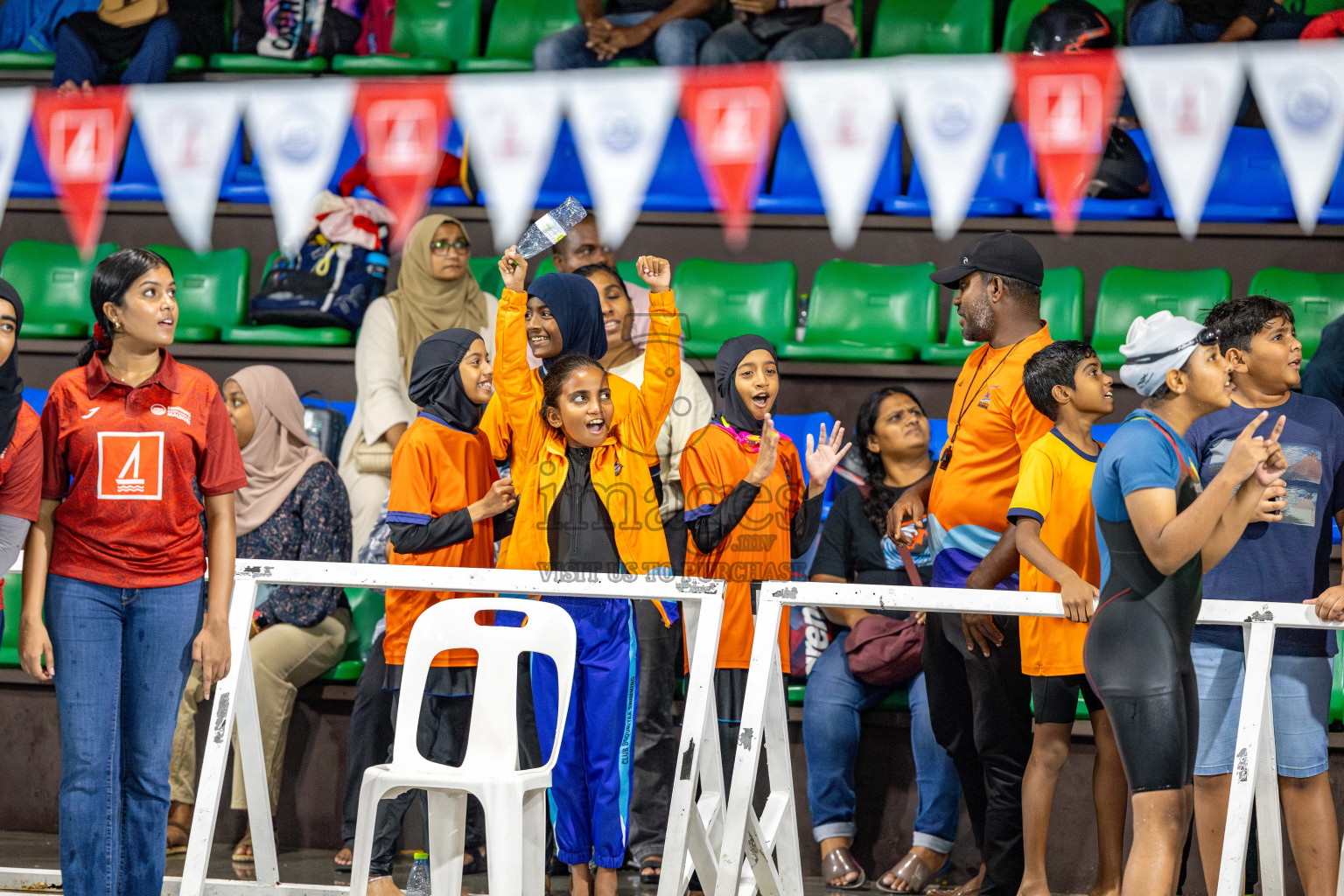 Day 4 of BML 5th National Swimming Kids Festival 2024 held in Hulhumale', Maldives on Thursday, 21st November 2024. Photos: Nausham Waheed / images.mv