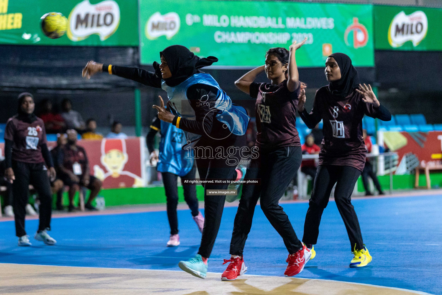 Day 11 of 6th MILO Handball Maldives Championship 2023, held in Handball ground, Male', Maldives on 30th May 2023 Photos: Shuu / Images.mv