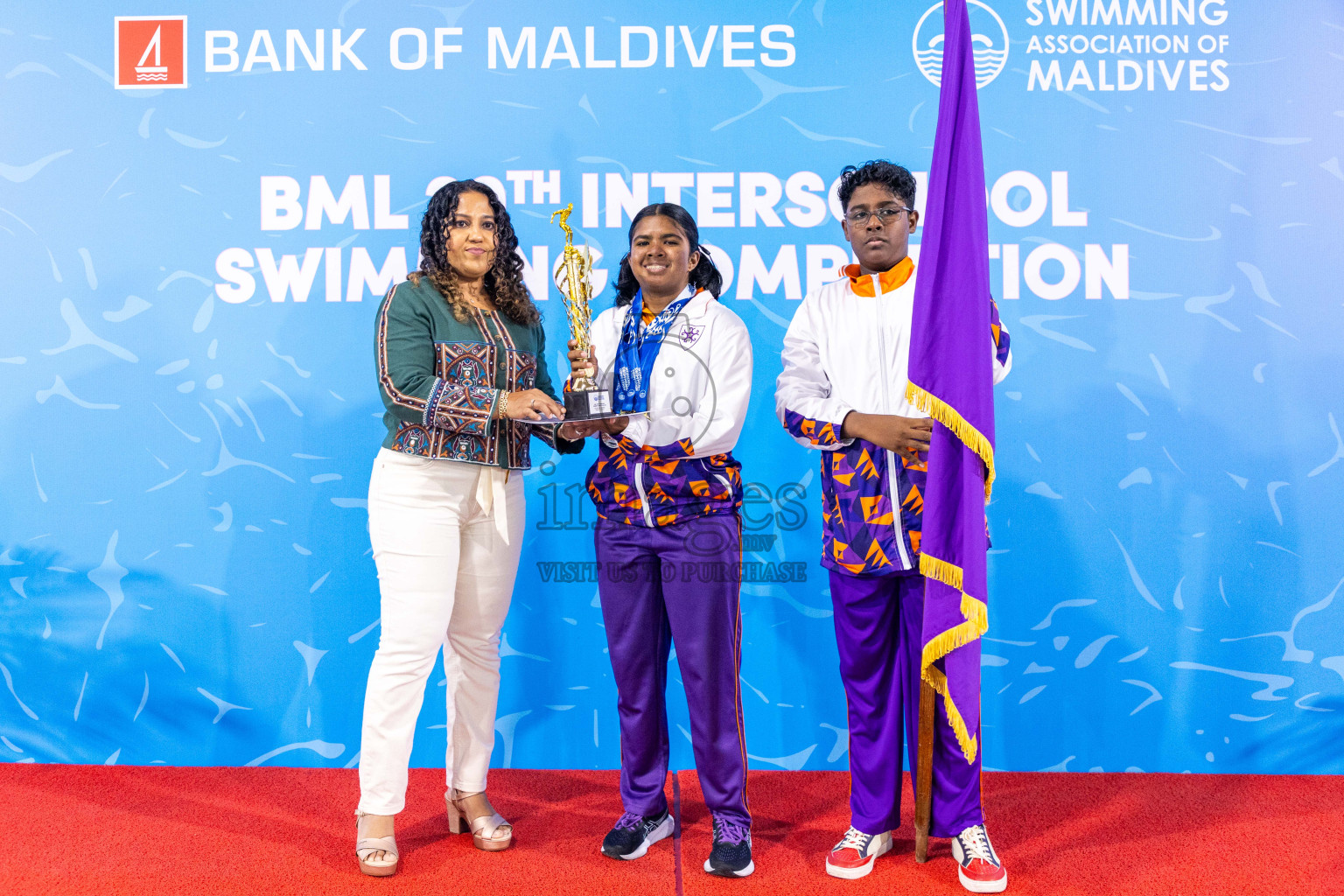 Closing ceremony of BML 20th Inter-School Swimming Competition was held in Hulhumale' Swimming Complex on Saturday, 19th October 2024. 
Photos: Ismail Thoriq