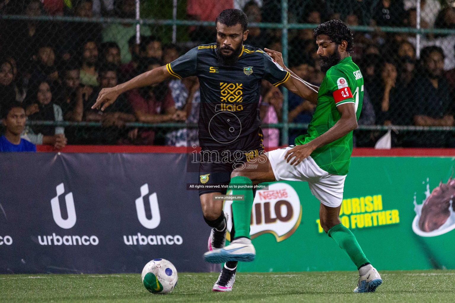 URBANCO vs WAMCO in Quarter Final of Club Maldives Cup 2023 held in Hulhumale, Maldives, on Saturday, 12th August 2023
Photos: Ismail Thoriq / images.mv