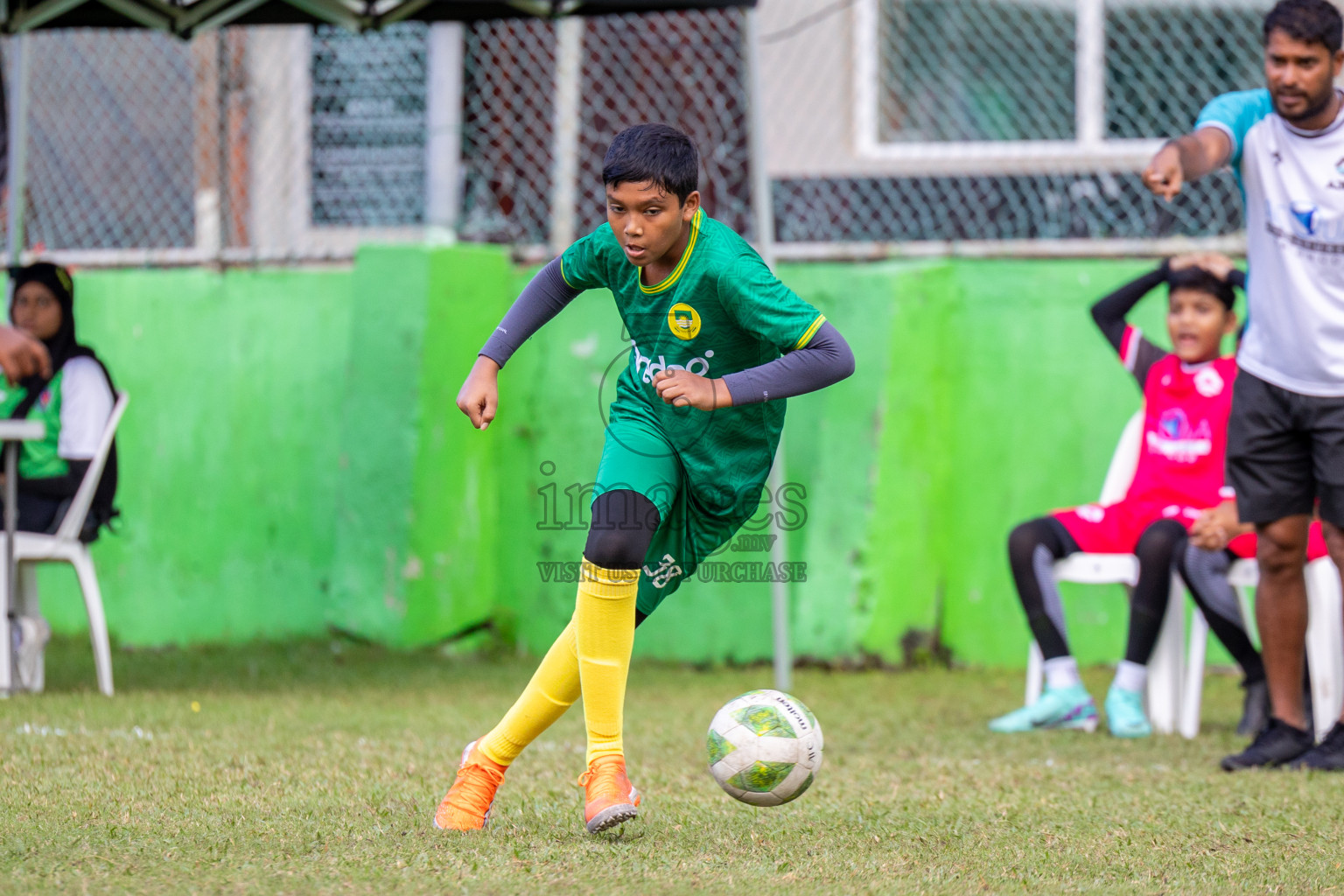 Day 2 of MILO Academy Championship 2024 - U12 was held at Henveiru Grounds in Male', Maldives on Friday, 5th July 2024. Photos: Mohamed Mahfooz Moosa / images.mv