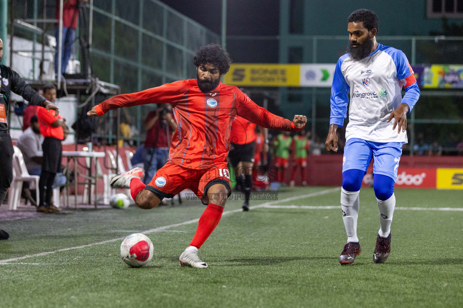 N Maafaru  vs N Kendhikulhudhoo in Day 3 of Golden Futsal Challenge 2024 was held on Wednesday, 17th January 2024, in Hulhumale', Maldives Photos: Nausham Waheed / images.mv