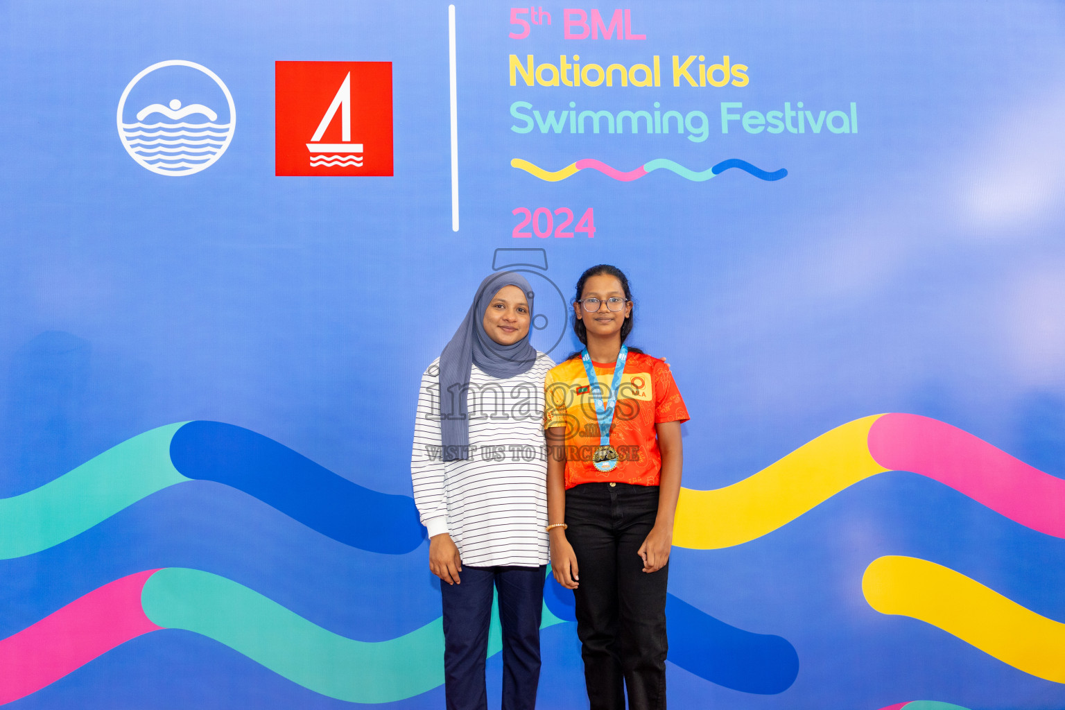 Closing of BML 5th National Swimming Kids Festival 2024 held in Hulhumale', Maldives on Saturday, 23rd November 2024.
Photos: Ismail Thoriq / images.mv