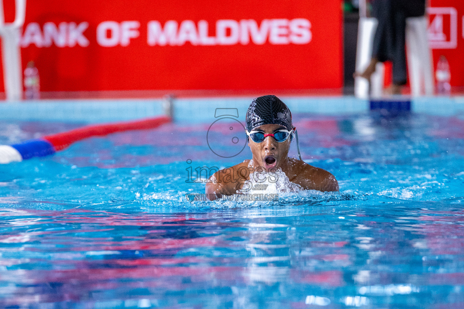 Day 4 of 20th Inter-school Swimming Competition 2024 held in Hulhumale', Maldives on Tuesday, 15th October 2024. Photos: Ismail Thoriq / images.mv