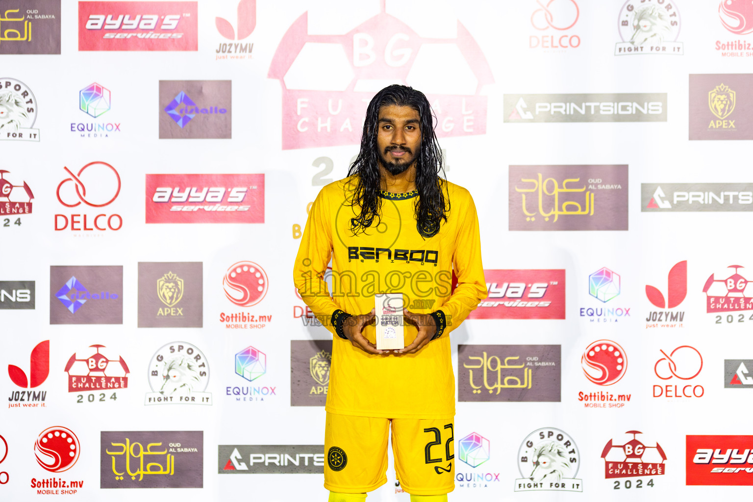 Fasthari SCvs ROCK Z in Day 4 of BG Futsal Challenge 2024 was held on Friday, 15th March 2024, in Male', Maldives Photos: Nausham Waheed / images.mv