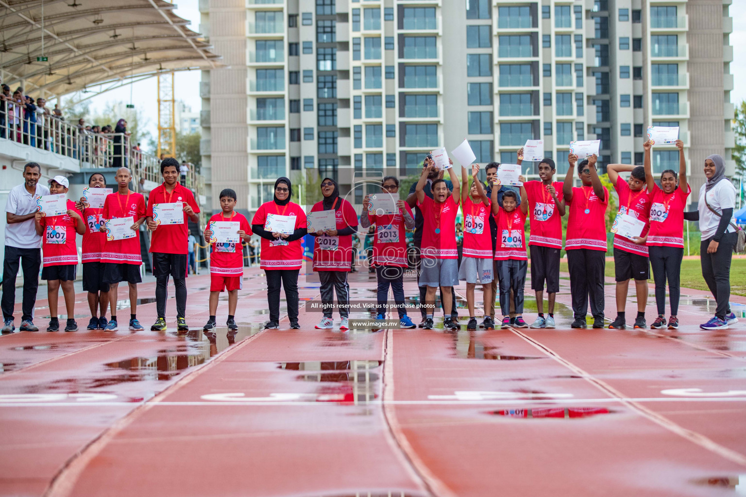 Day one of Inter School Athletics Championship 2023 was held at Hulhumale' Running Track at Hulhumale', Maldives on Saturday, 14th May 2023. Photos: Nausham Waheed / images.mv