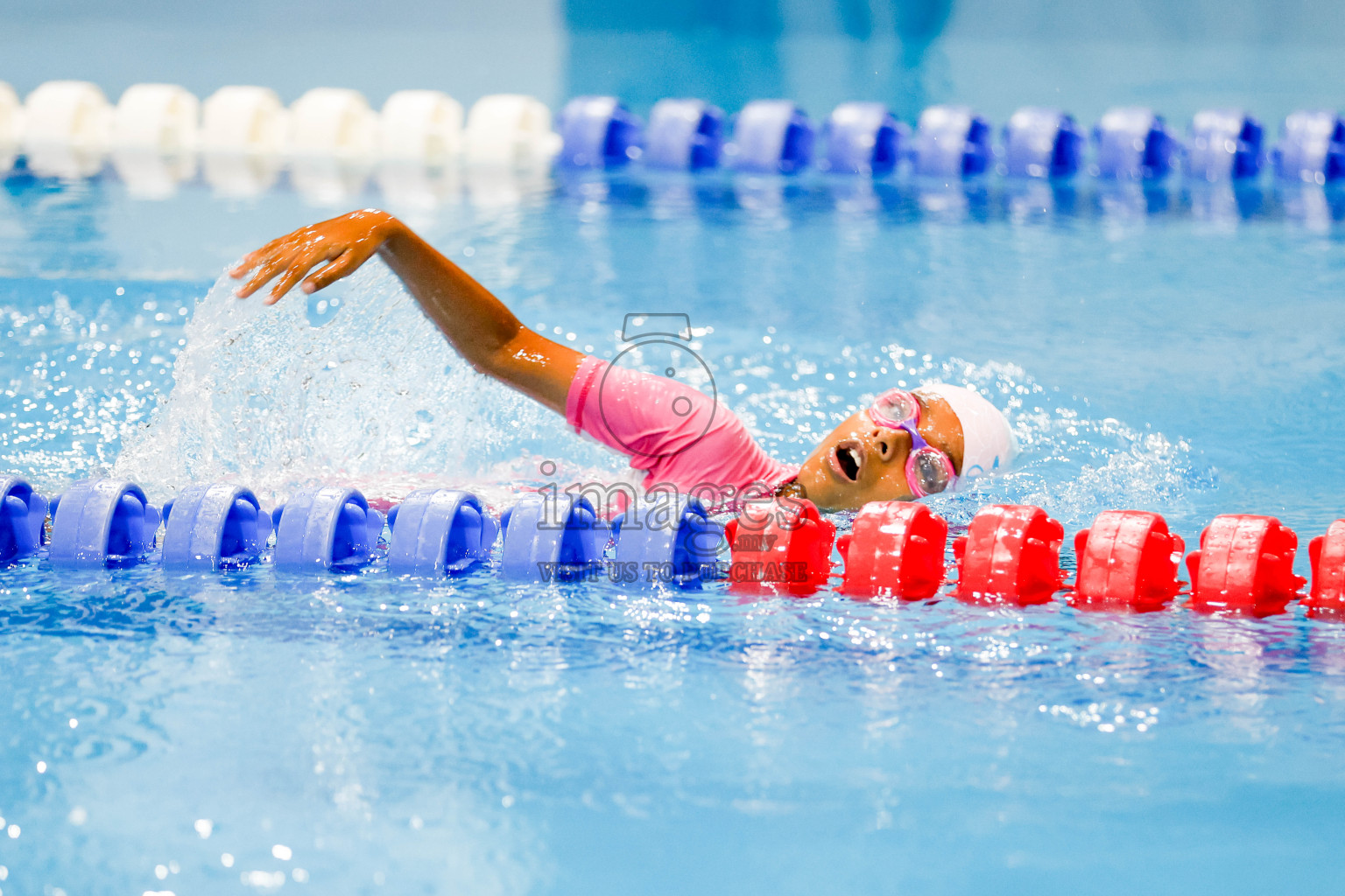 Day 1 of BML 6th National Kids Swimming Kids Festival 2025 held in Hulhumale', Maldives on Monday, 3rd November 2024. Photos: Hassan Simah / images.mv