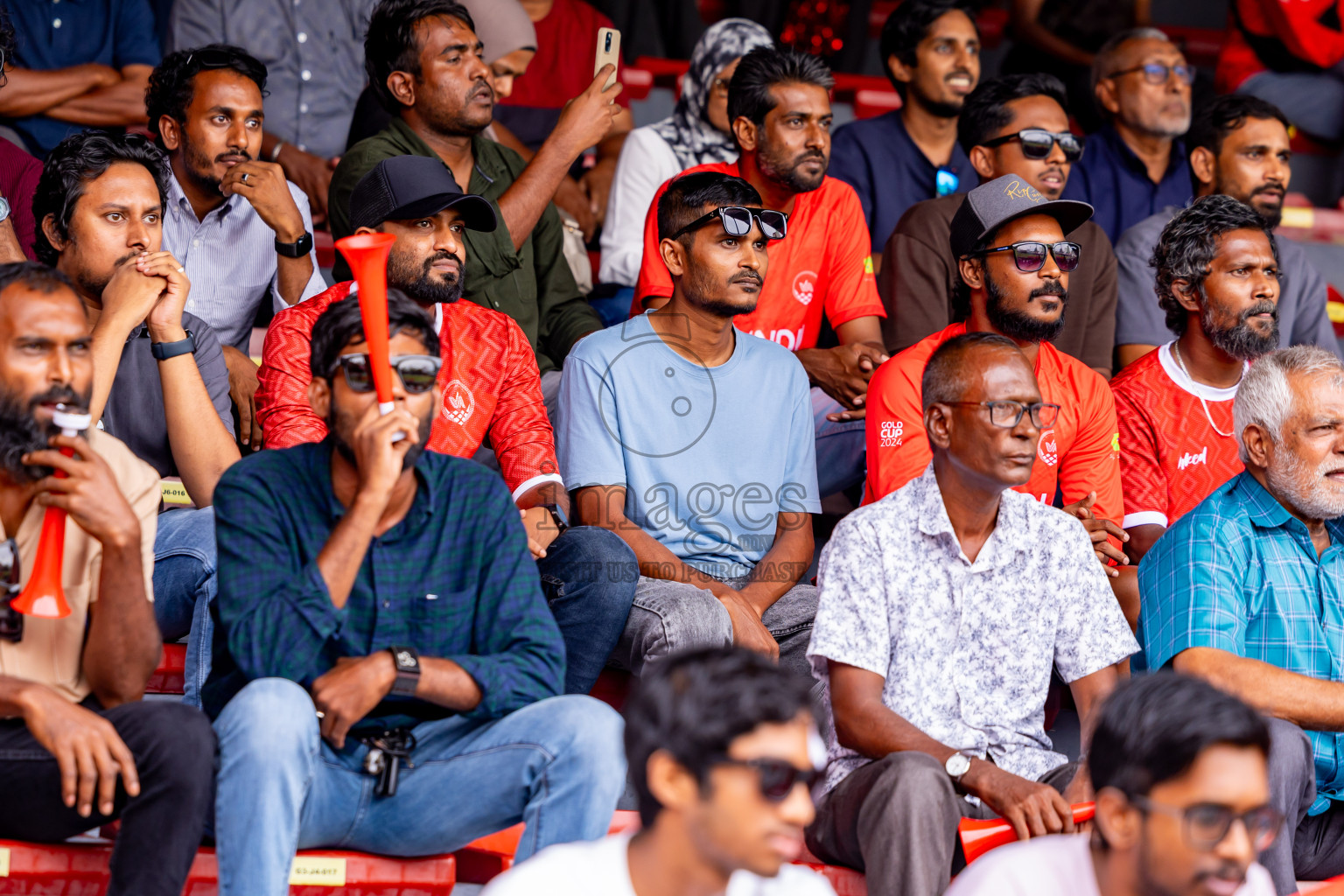 Eydhafushi vs Male' in Semi Finals of Gold Cup 2024 held at National Football Stadium on Saturday, 21st December 2024. Photos: Nausham Waheed / Images.mv