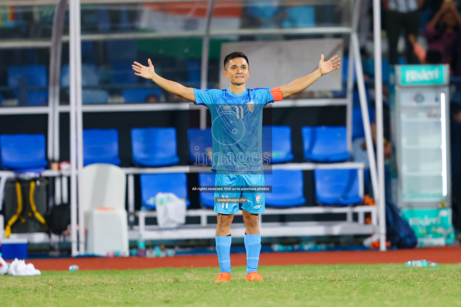 Lebanon vs India in the Semi-final of SAFF Championship 2023 held in Sree Kanteerava Stadium, Bengaluru, India, on Saturday, 1st July 2023. Photos: Nausham Waheed, Hassan Simah / images.mv