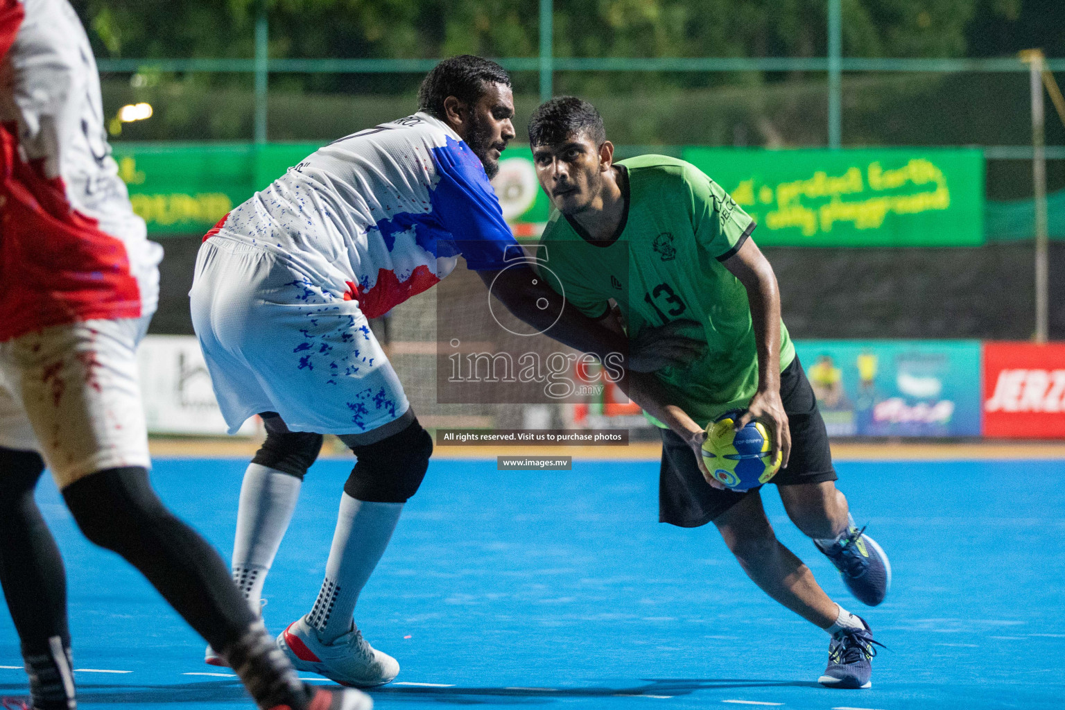 Day 3 of 6th MILO Handball Maldives Championship 2023, held in Handball ground, Male', Maldives on Friday, 22nd May 2023 Photos: Nausham Waheed/ Images.mv