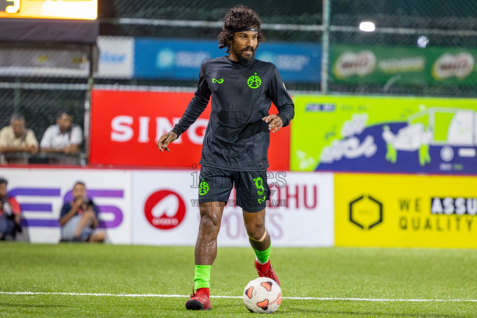 Road Recreation Club vs Team Naivaadhoo in Kings Cup of Club Maldives  2025 was held in Rehendhi Futsal Ground, Hulhumale', Maldives on Saturday, 6th September 2025. Photos: Ismail Thoriq / images.mv