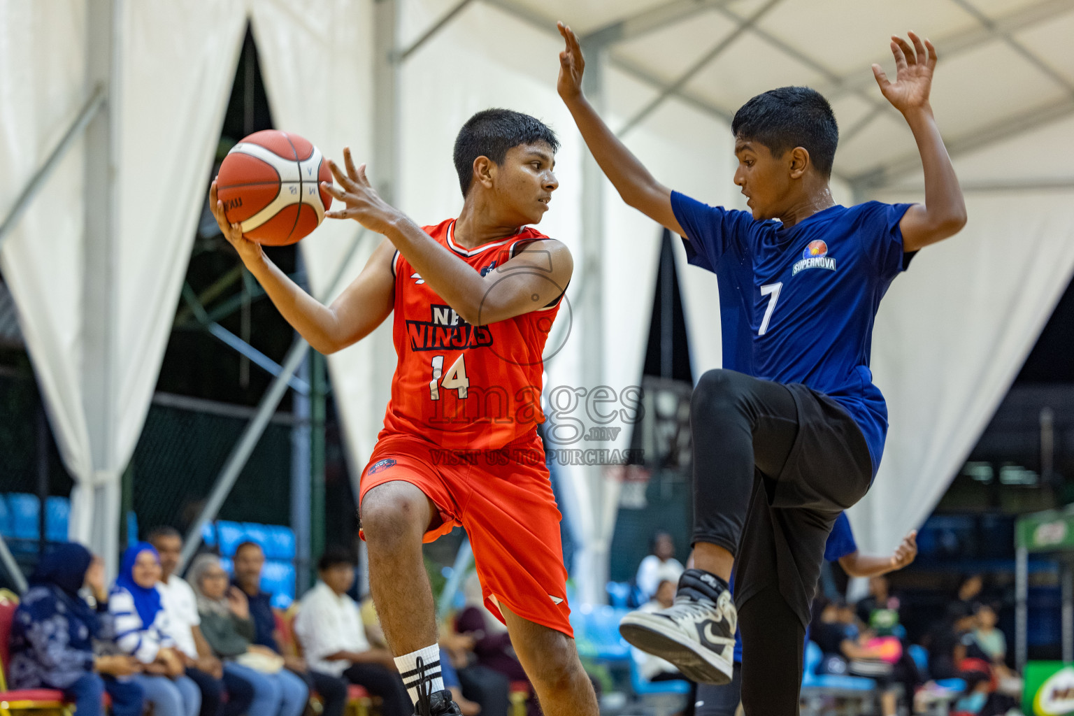 Milo 5 x 5 Junior Challenge 2025 - Basketball tournament held in Basketball Training Center, Male', Maldives on Thursday, 09th October 2025. 
Photo by: Hassan Simah / Images.mv