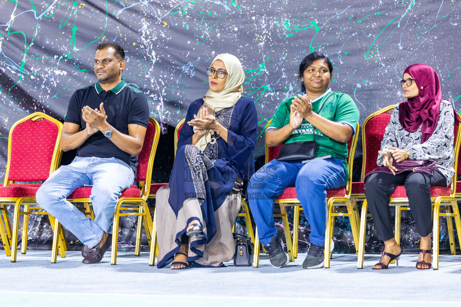 Final of MILO 3x3 Netball Challenge 2024 was held in Ekuveni Netball Court at Male', Maldives on Thursday, 20th March 2024. Photos: Nausham Waheed / images.mv