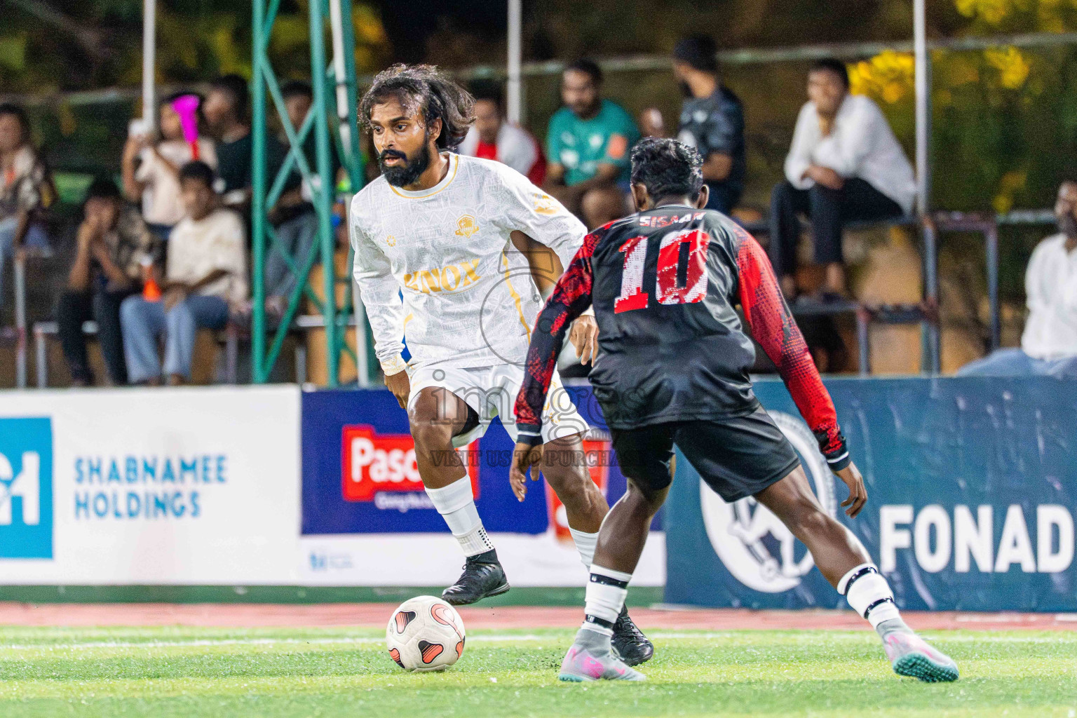 Lecrose VS BGSC in Day 4 - Fonadhoo Youth Futsal Challenge 2025 held in Fonadhoo Futsal Stadium, L. Fonadhoo, Maldives on Wednesday, 29th October 2025 Photos: Arif Rasheed / images.mv