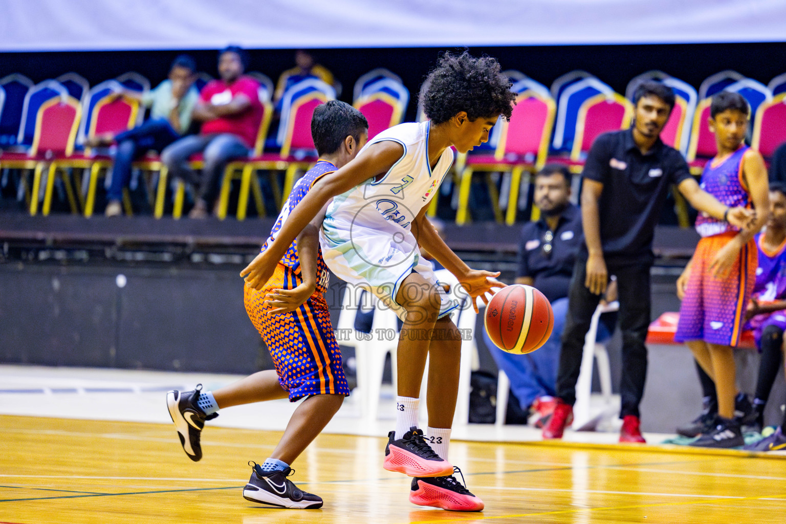 Finland International School vs Brightway International School in day 10 of Junior Championship 2024 was held in Social Center, Male', Maldives on Thursday, 21st November 2024. Photos: Nausham Waheed / images.mv