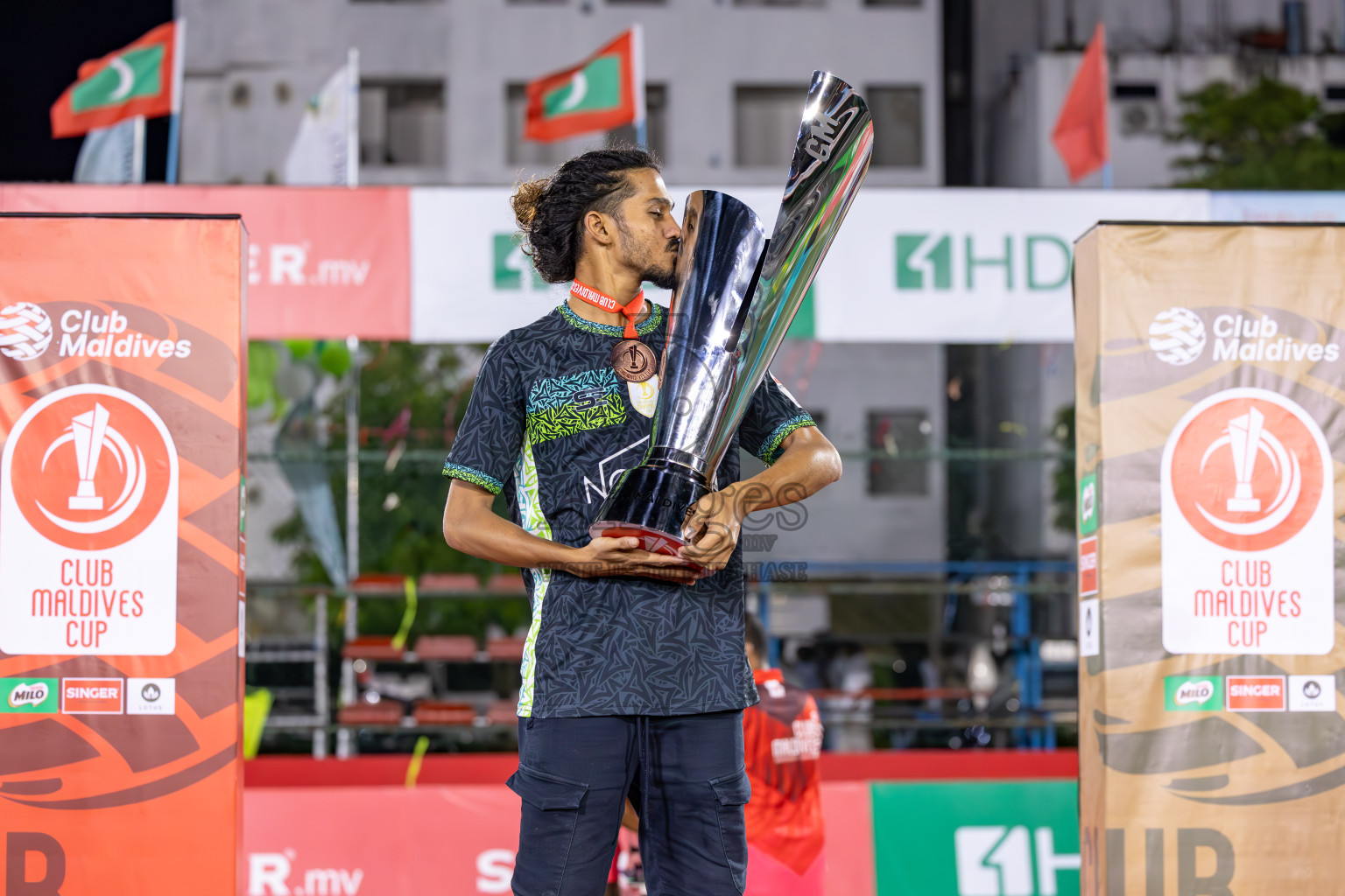 WAMCO vs RRC in the Final of Club Maldives Cup 2024 was held in Rehendi Futsal Ground, Hulhumale', Maldives on Friday, 18th October 2024. Photos: Ismail Thoriq / images.mv